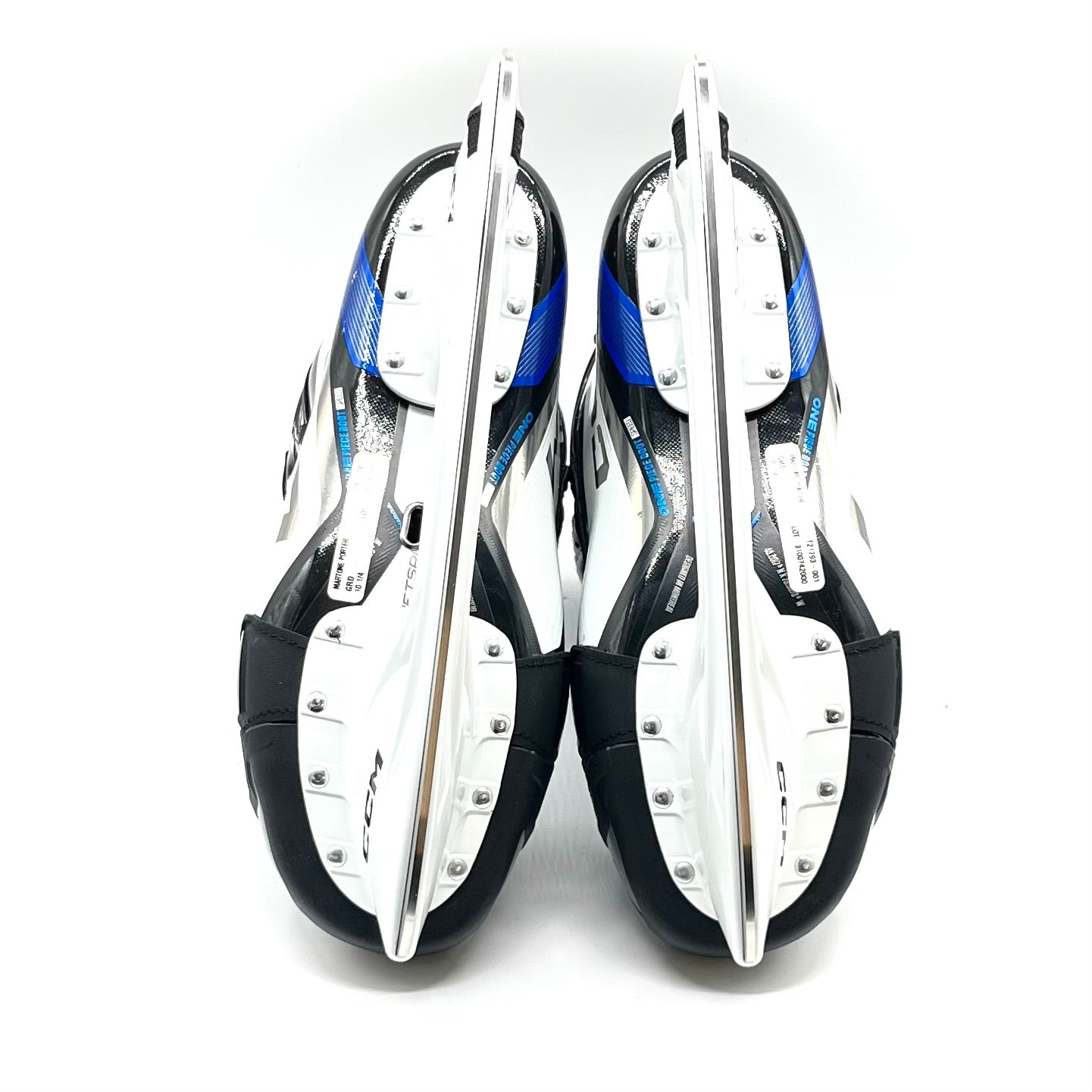 CCM Jetspeed FT6 Pro – Patins de hockey Pro Stock – Taille 10.25D